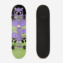 Planche de skate pour enfant 3-7 ans cp100 mini taille 7,25&quot; skatopia vert