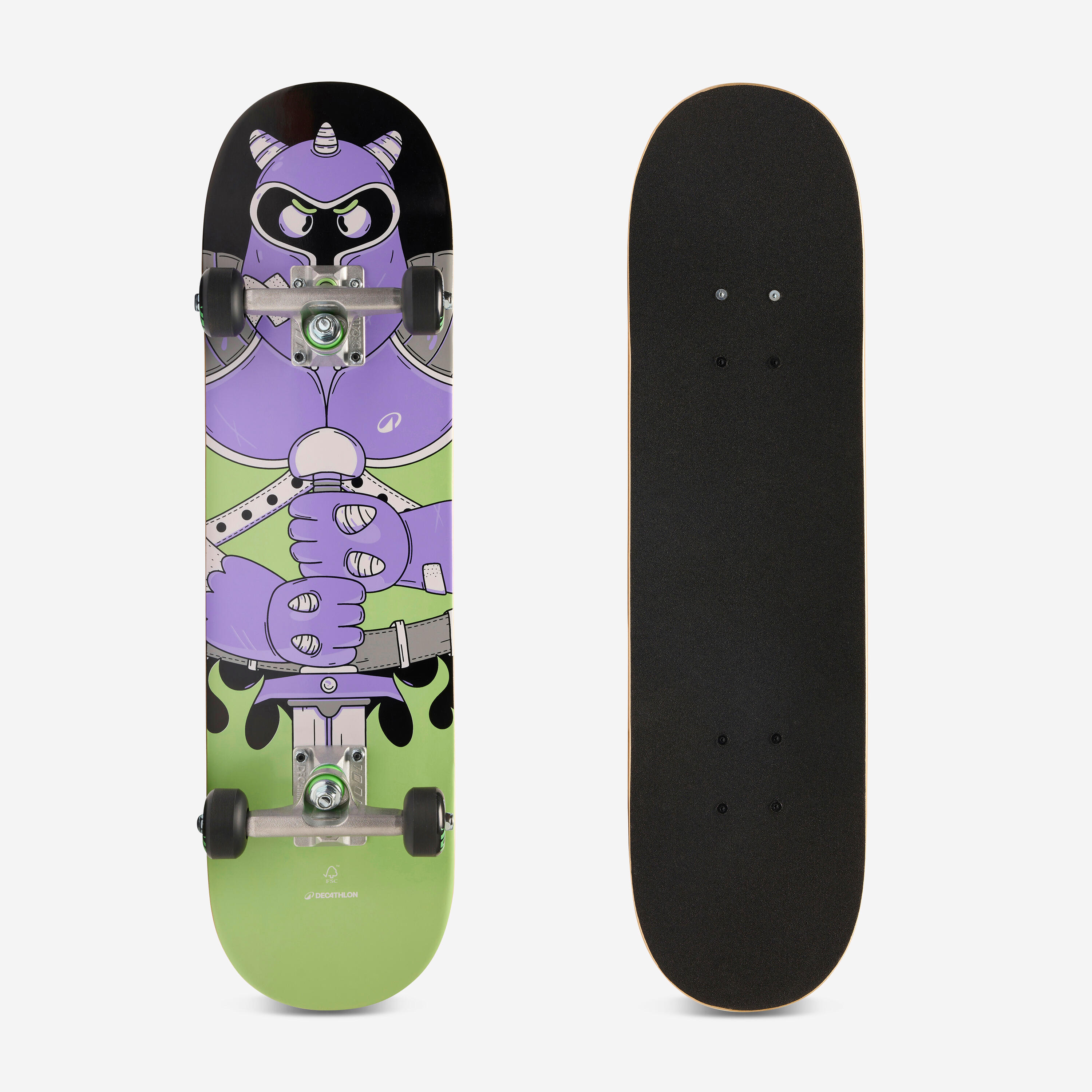 Decathlon Skateboard-Deck Kinder 3–7 Jahre 7.25″ – CP100 Mini Skatopia grün | 03608390859818 Decathlon Skateboard-Deck Kinder 3–7 Jahre 7.25″ – CP100 Mini Skatopia grün | 03608390859818