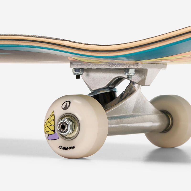 SKATEBOARD COMPLET CP500 ICE CREAM POUR SKATEURS A PARTIR DE 12 ANS