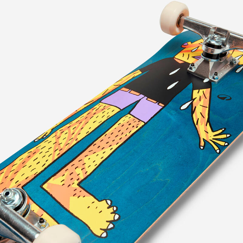 SKATEBOARD COMPLET CP500 ICE CREAM POUR SKATEURS A PARTIR DE 12 ANS
