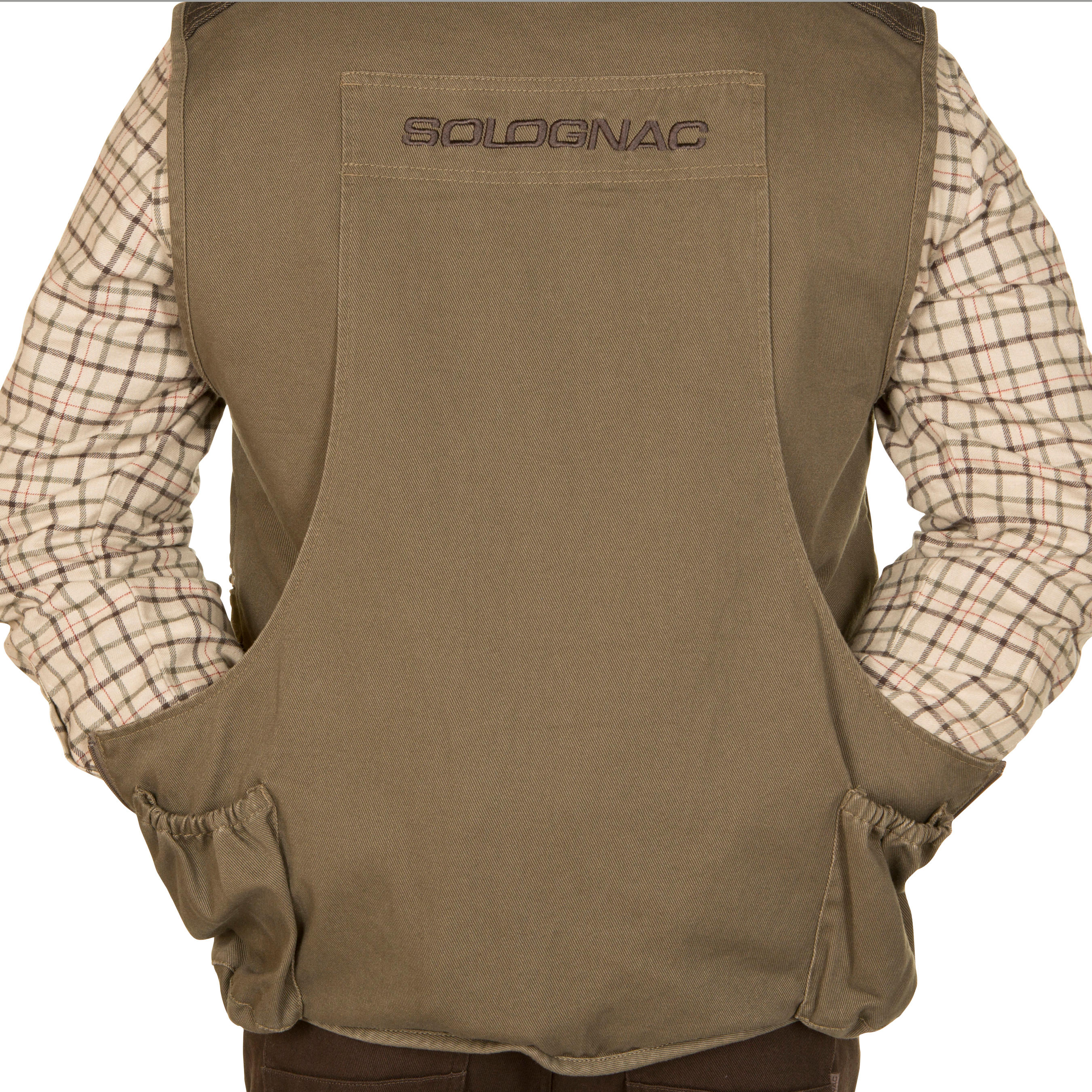 Gilet chasse r sistant et multi poches STEPPE 500 SOLOGNAC Decathlon