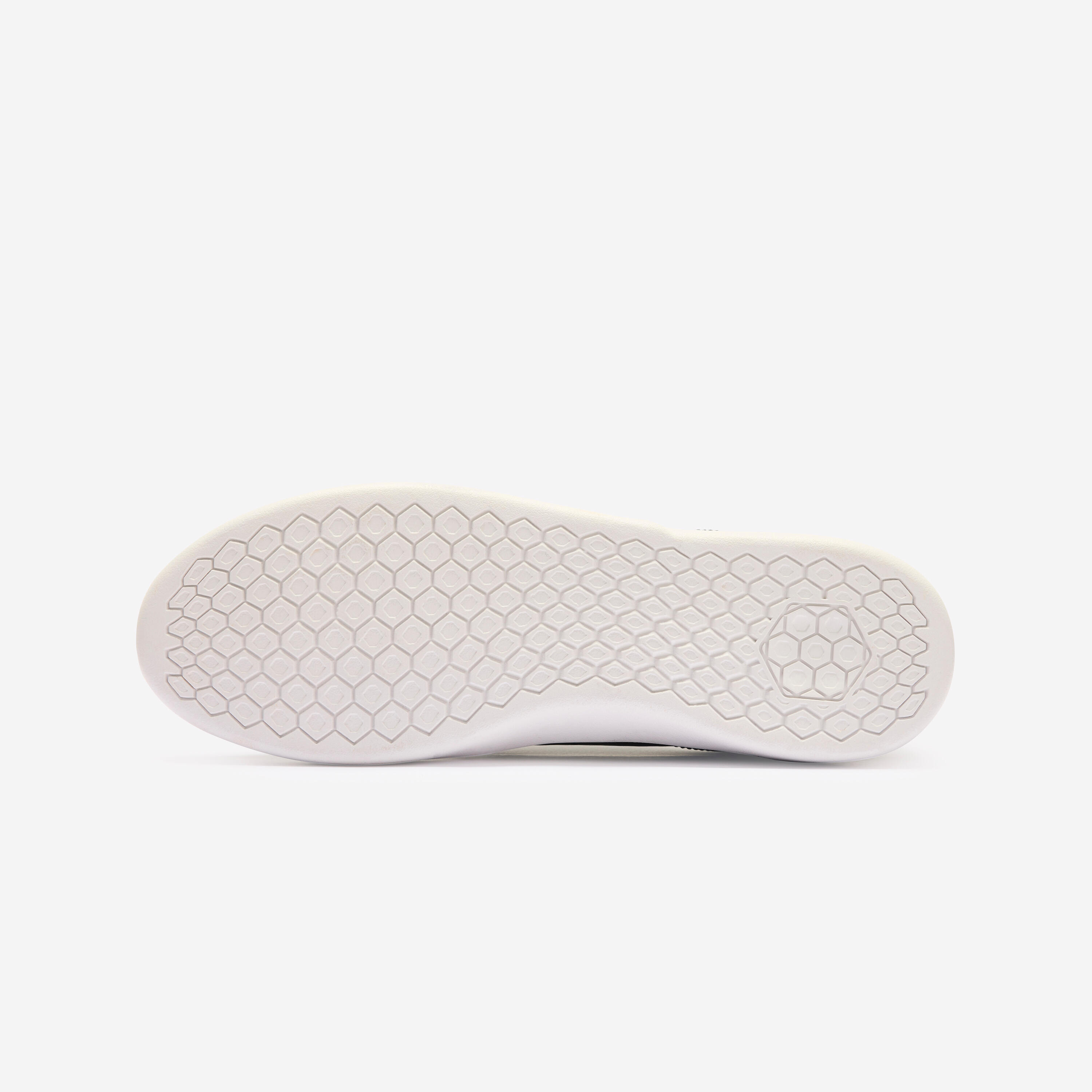 Zapatillas de caña baja «cupsoles» de skateboard adulto CRUSH500 negro y blanco 4/5