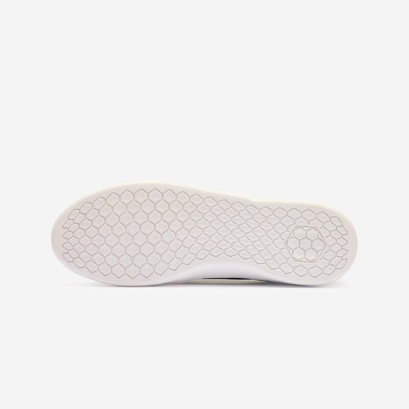 Chaussures basses "cupsoles" de skateboard adulte CRUSH500 noir et blanc