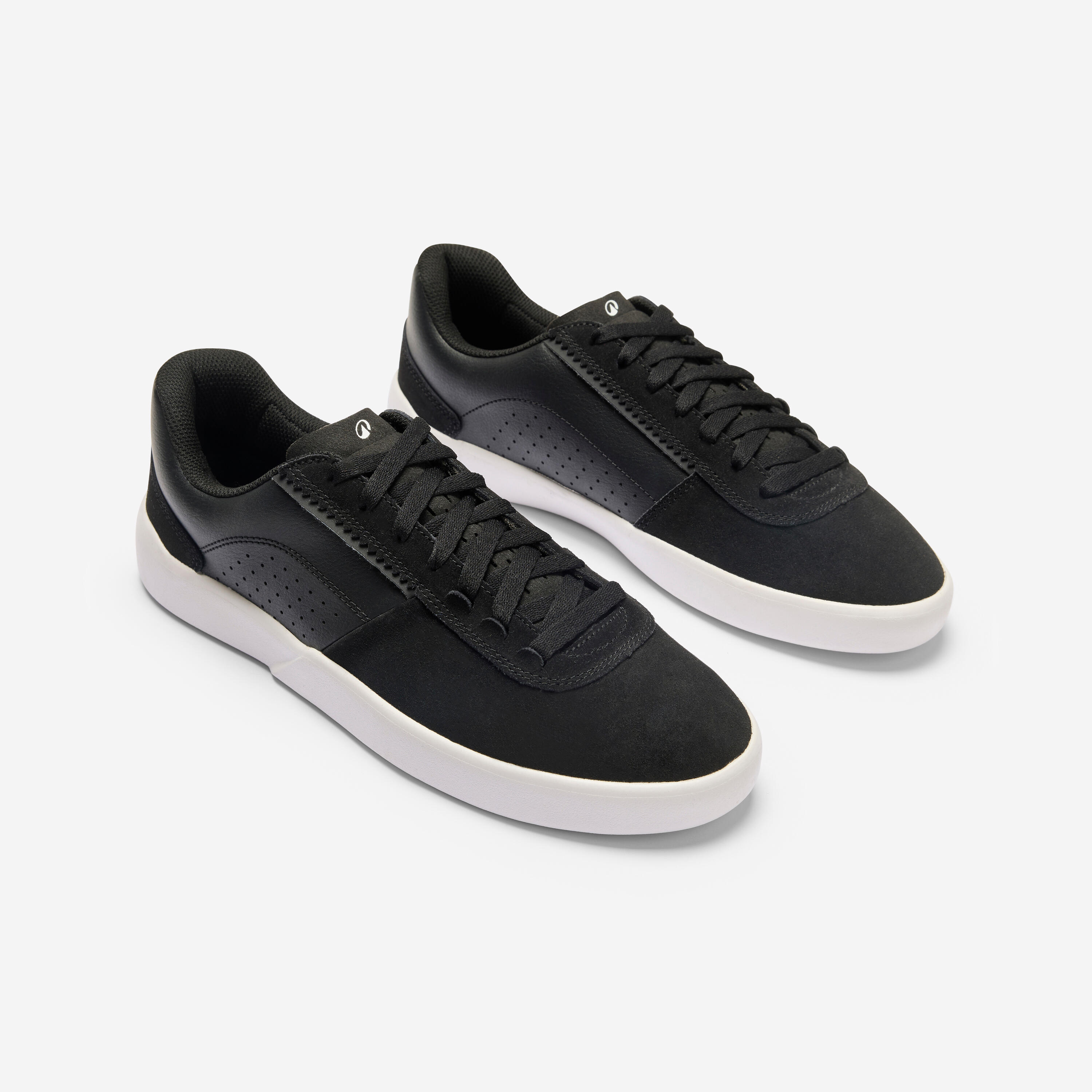 DECATHLON Nízka skateboardová obuv (cupsoles) Crush čierno-biela 43
