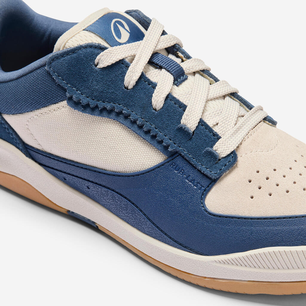 Tenis de skateboarding de caña baja azules para niño Crush 500