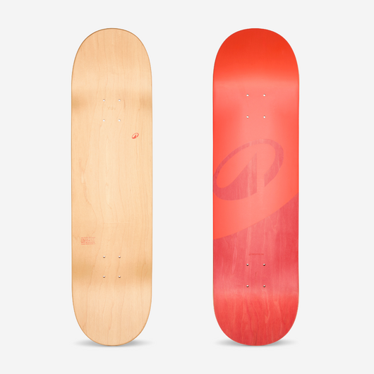 Planche de skate en érable canadien FSC DK120 taille 8.5" rouge