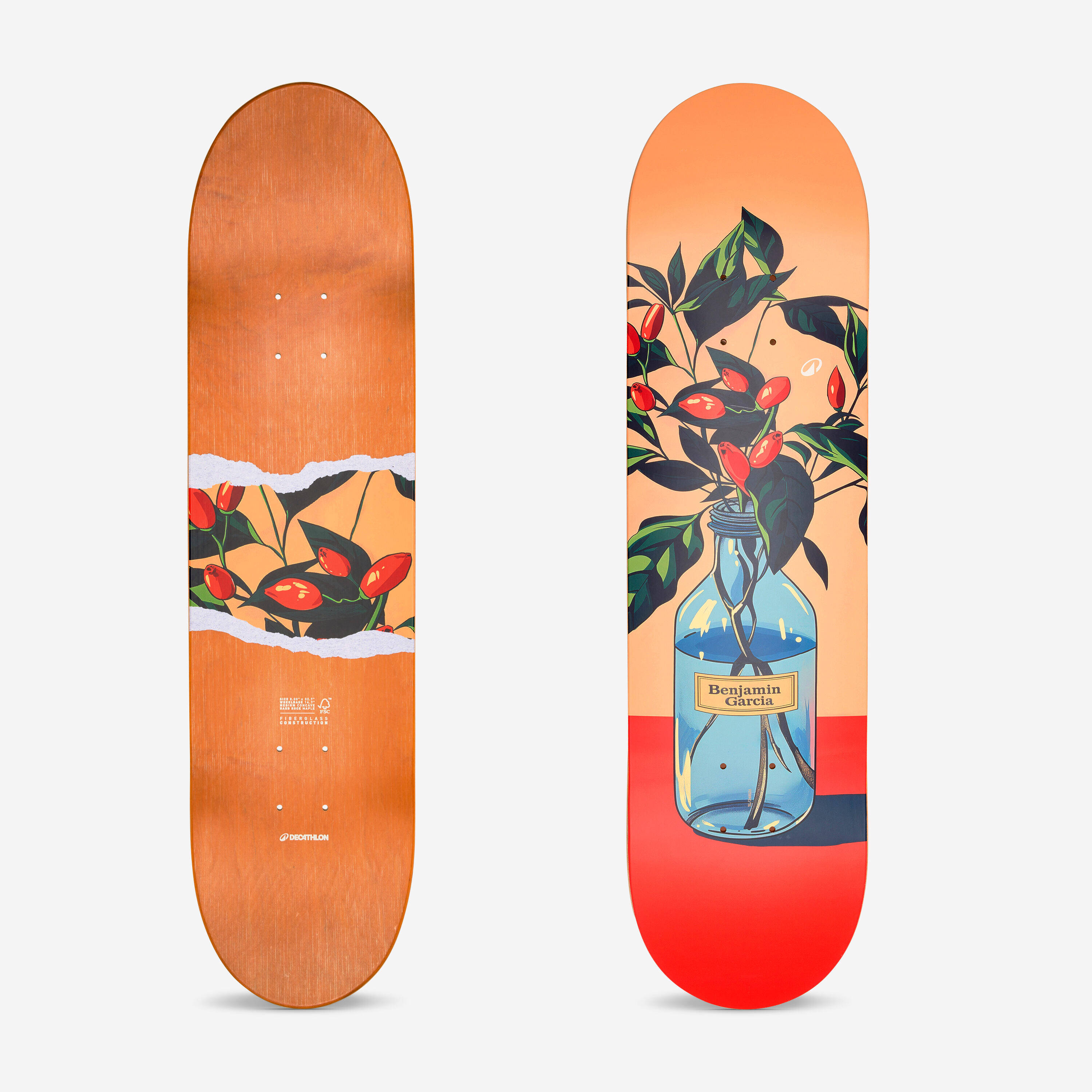 8" Skateboard Composite Deck DK900 FGC Benjamin Garcia Pro Model -  1