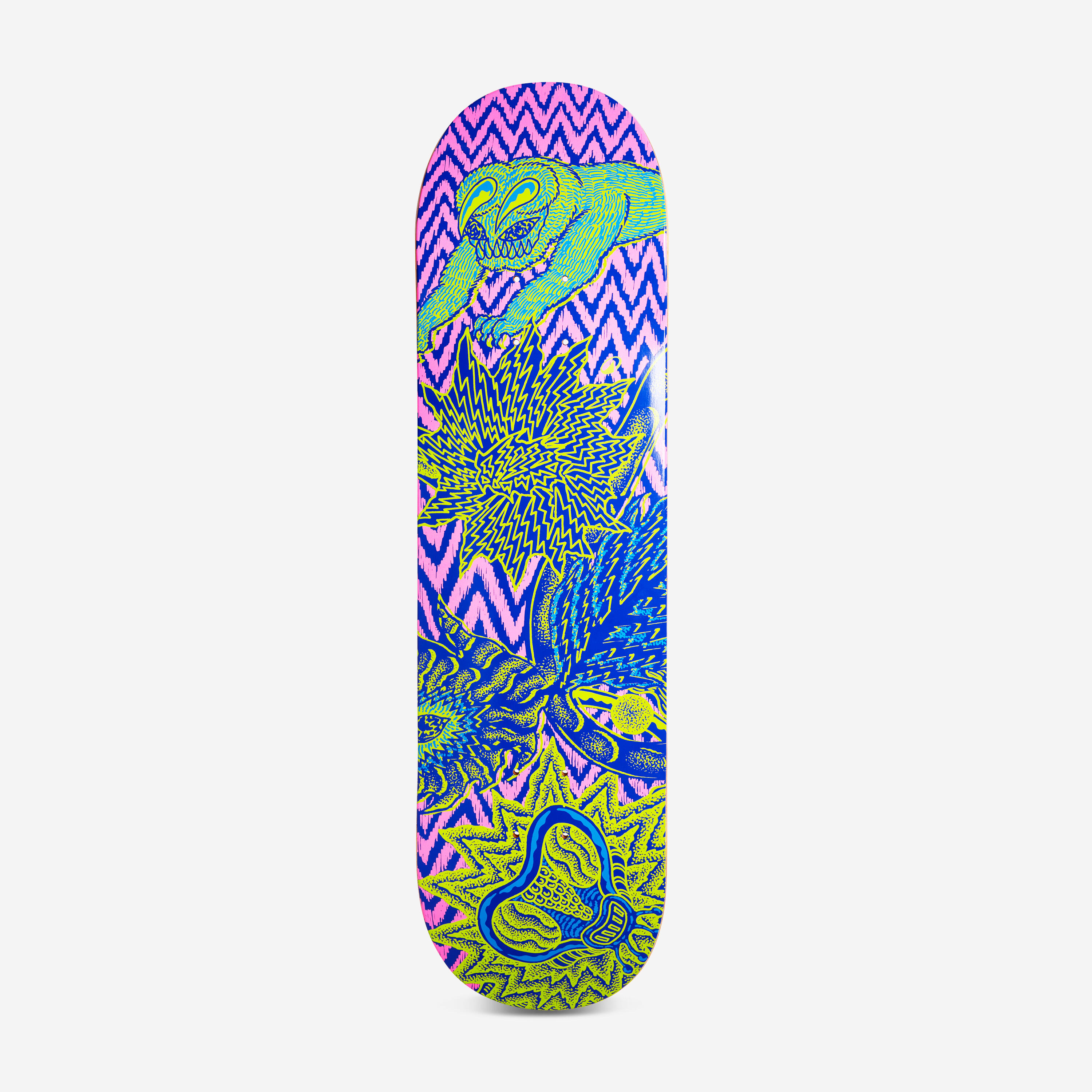 TÁBUA DE SKATE EM ÁCER DK500 POPSICLE TAMANHO 8,5" GRAFISMO POR TETSUNORI 2/5