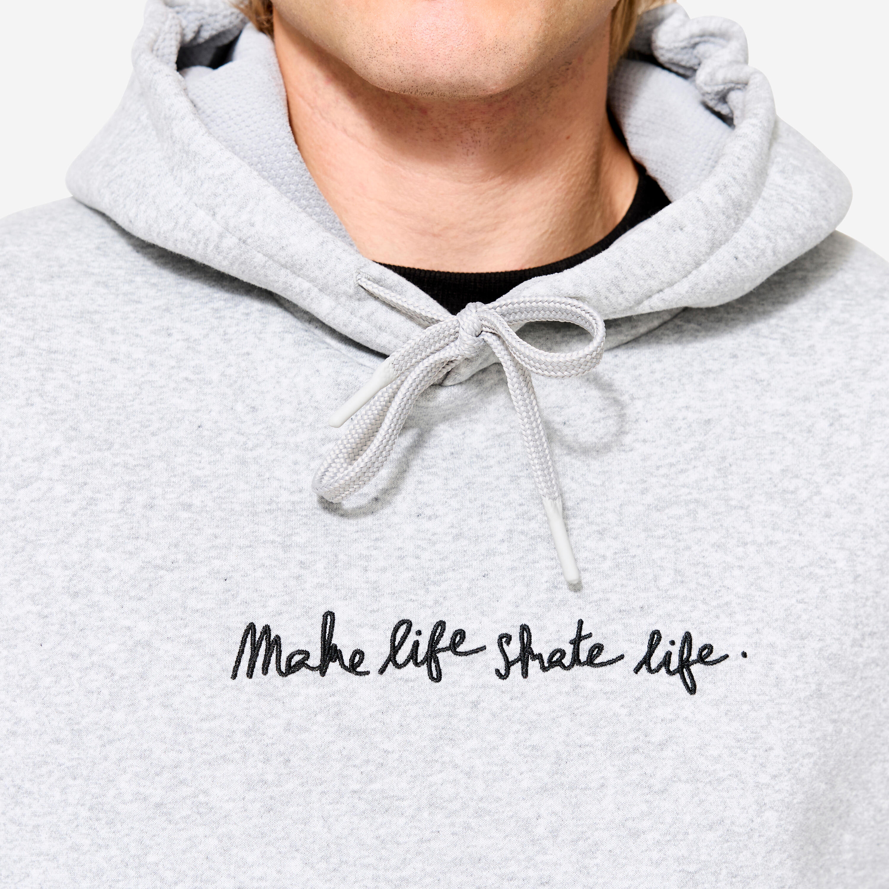 Skateboardová mikina HD500 Make Life Skate Life 6/24