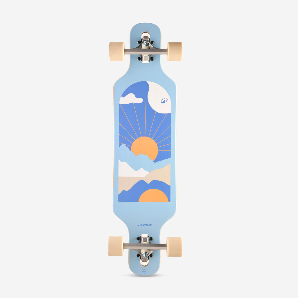 Longbord za početnike DROP 100 MINI SUNRISE