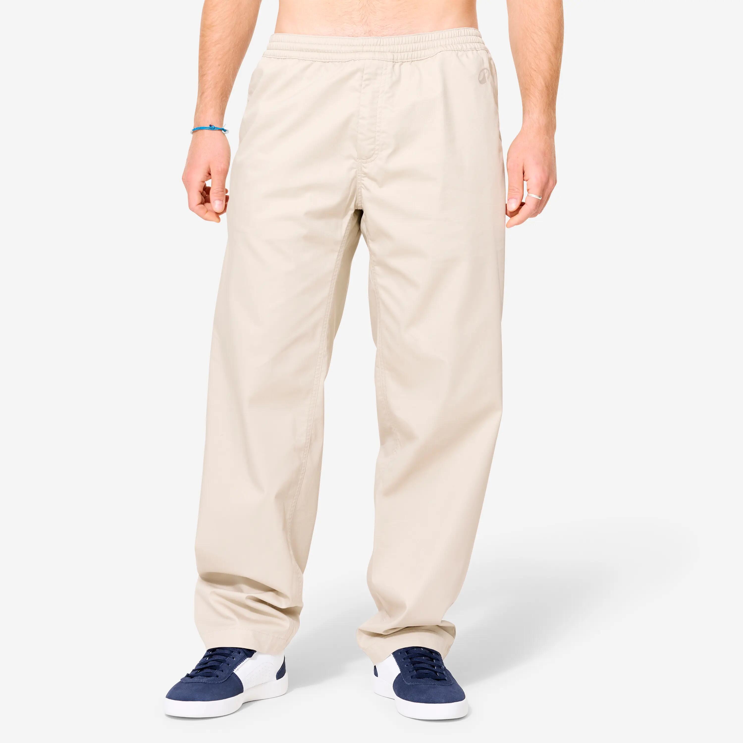 Pantalón de Skate Chino CN500 Beige Claro 8/23