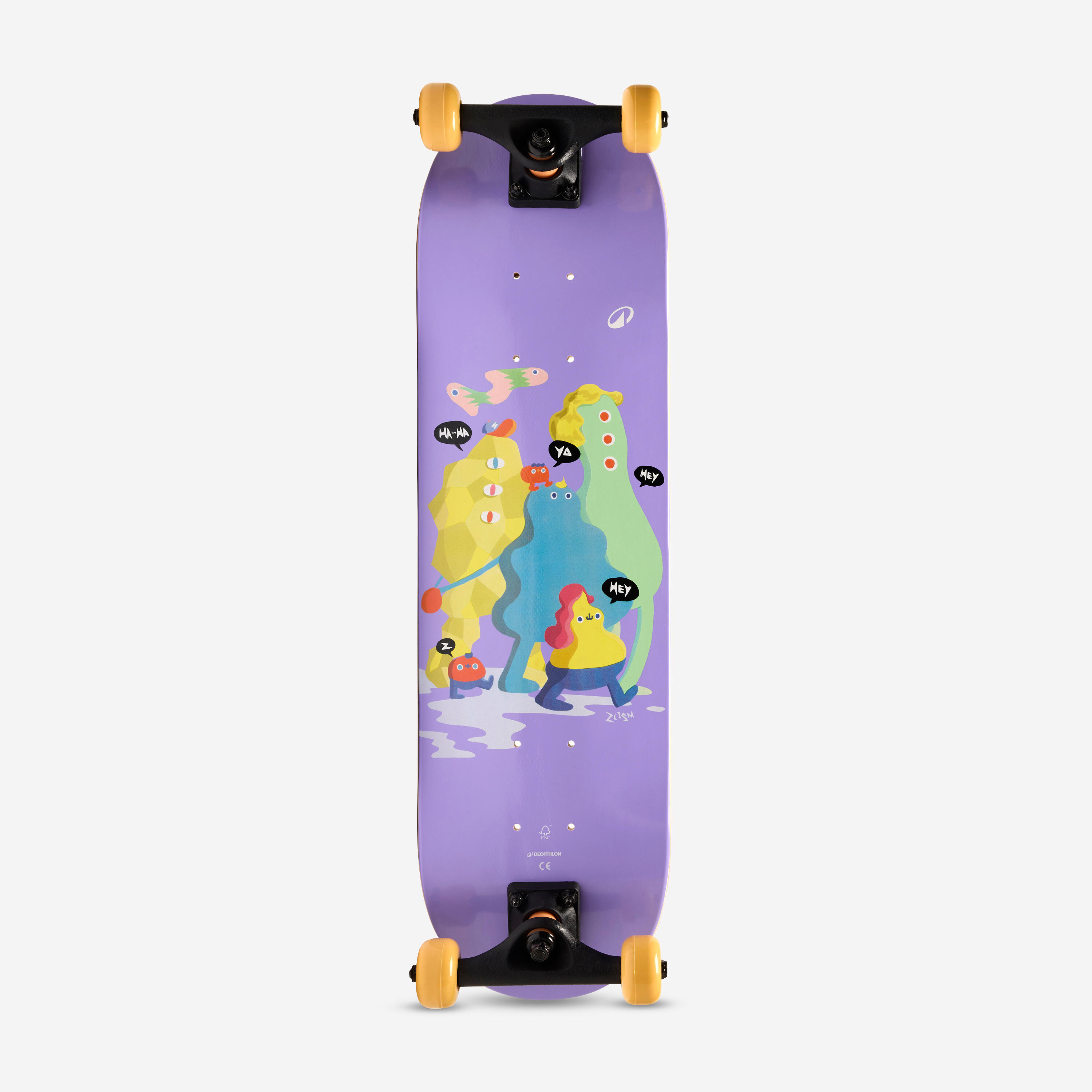 Planche à roulettes enfant, Play 120 Âge 3-7 ans Amis 7/7