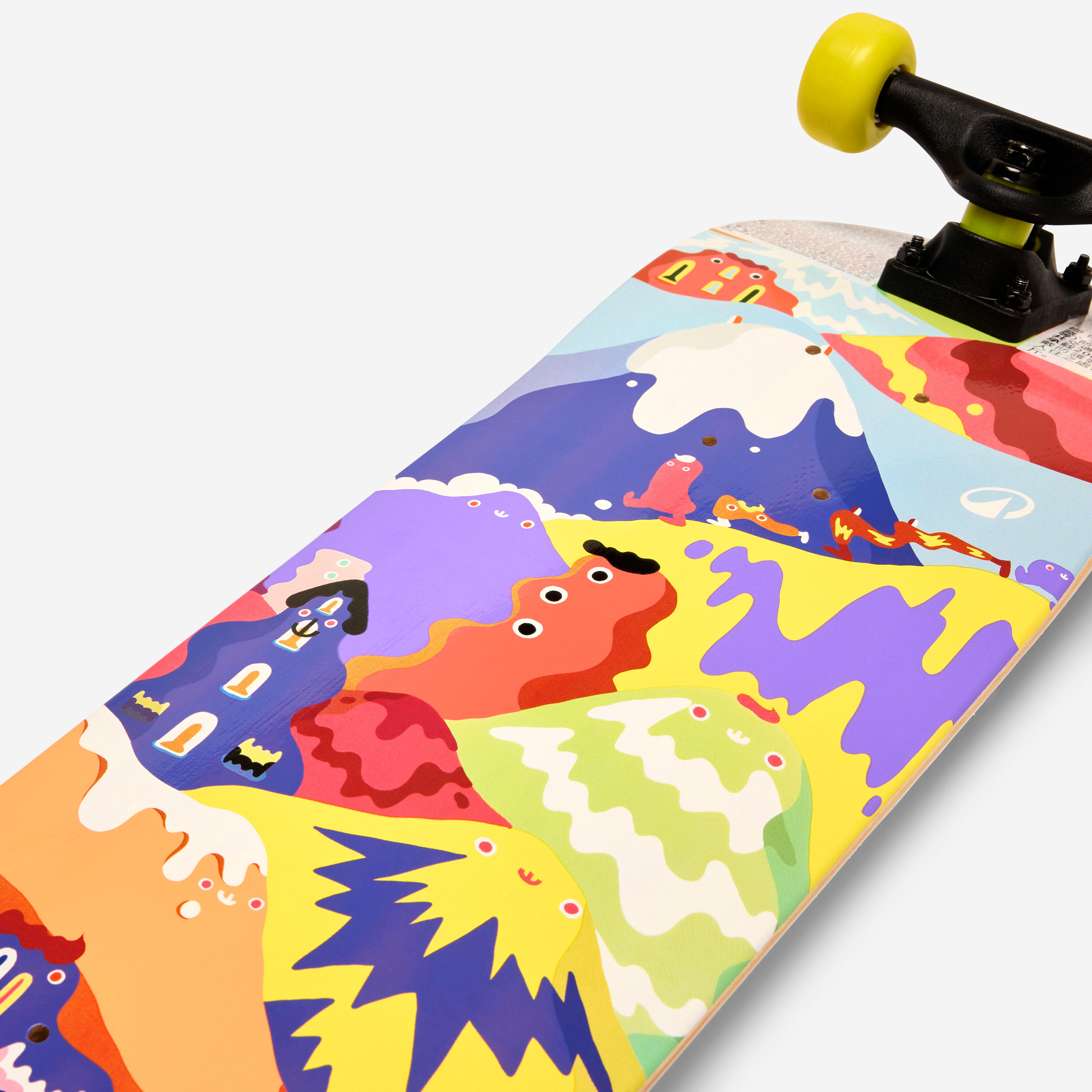 Kids' Skateboard - Play 120 Happy Ages 3-7 - DECATHLON