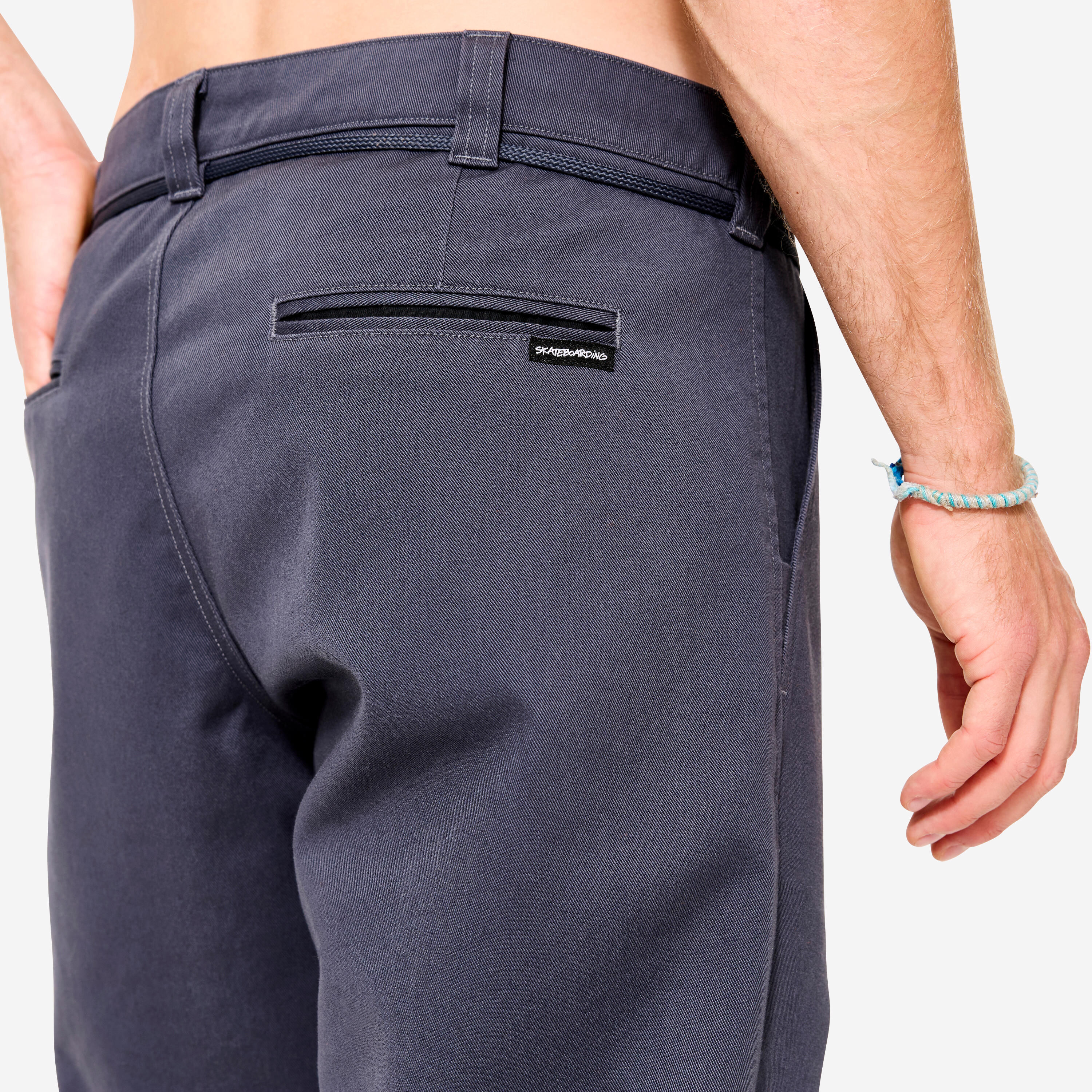 Pantalón de skate chino CN500 heavy gris 5/9