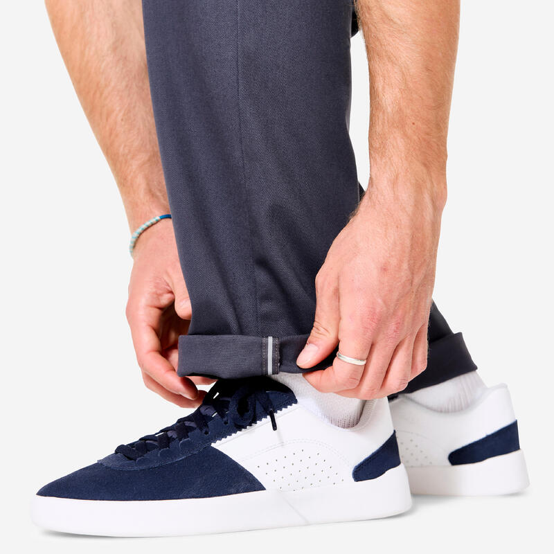 Pantalon de skate chino CN500 heavy gris