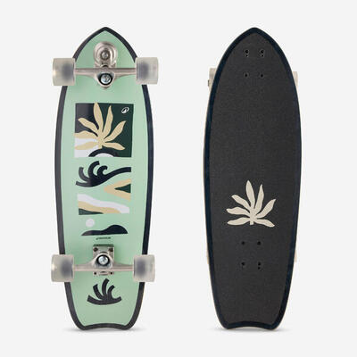 Longboard Surf Skateboard 31" - Spirit grün