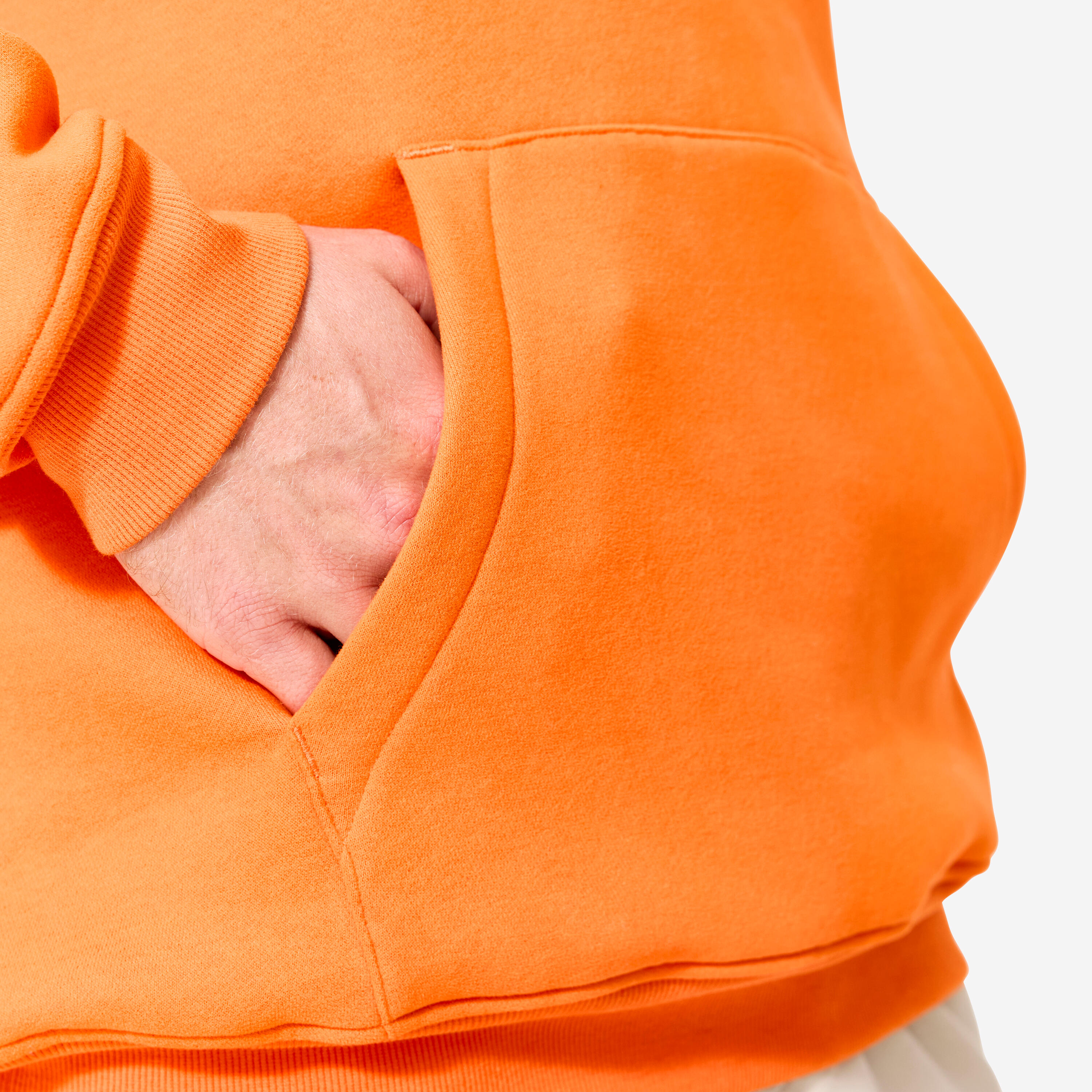 Skateboard-Sweatshirt  HD500 orange Zusammenarbeit Make Life Skate Life 12/26