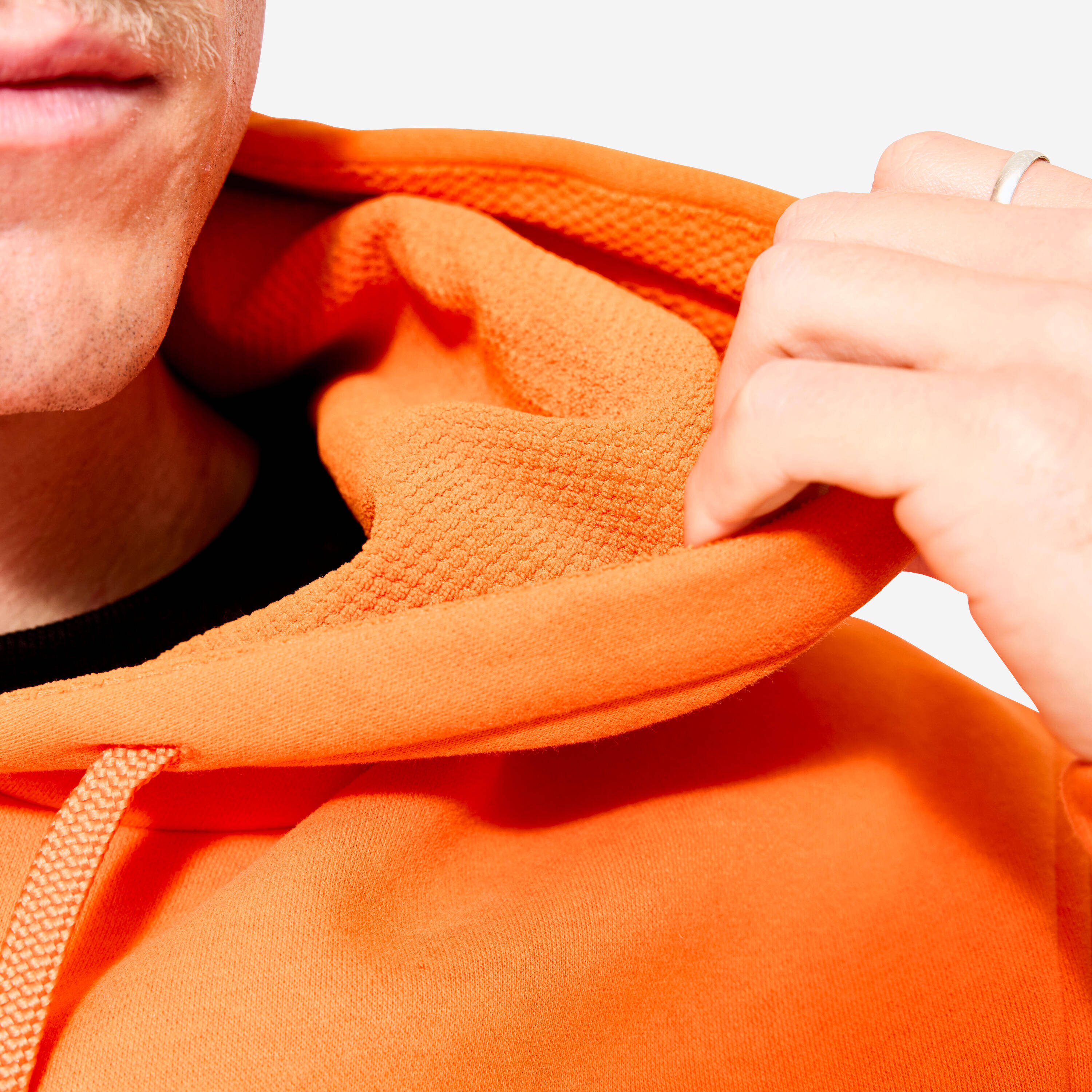 Skateboard Sweatshirt Hoodie Make Life Skate Life - HD500 Orange -  4