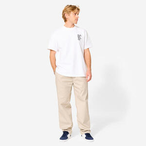 Camiseta manga corta TS500 blanco en colaboración con Make Life Skate Life