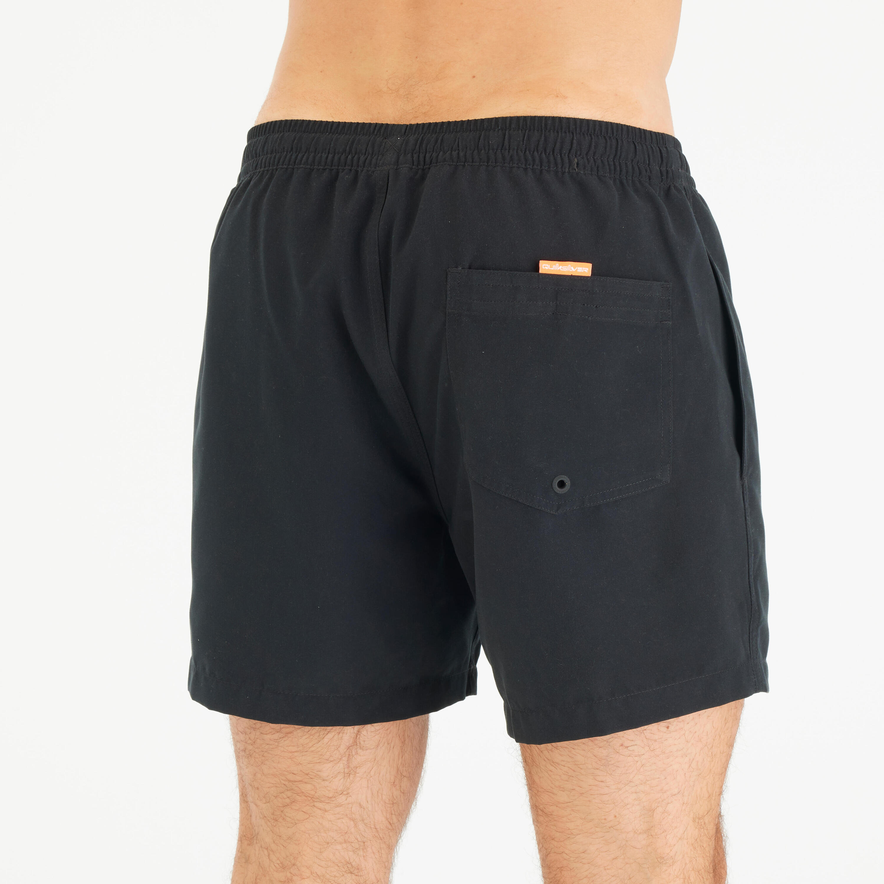 Korte boardshort 15' voor surfen heren Behind Waves zwart 4/5