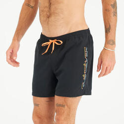 Short de bain surf court 15' homme Quiksilver - Behind waves noir