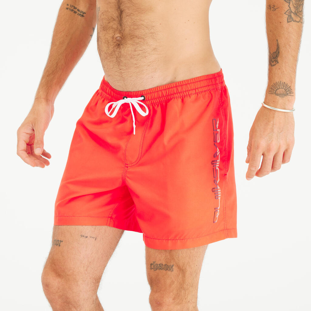 Rdeče moške plavalne kratke hlače QUIKSILVER 