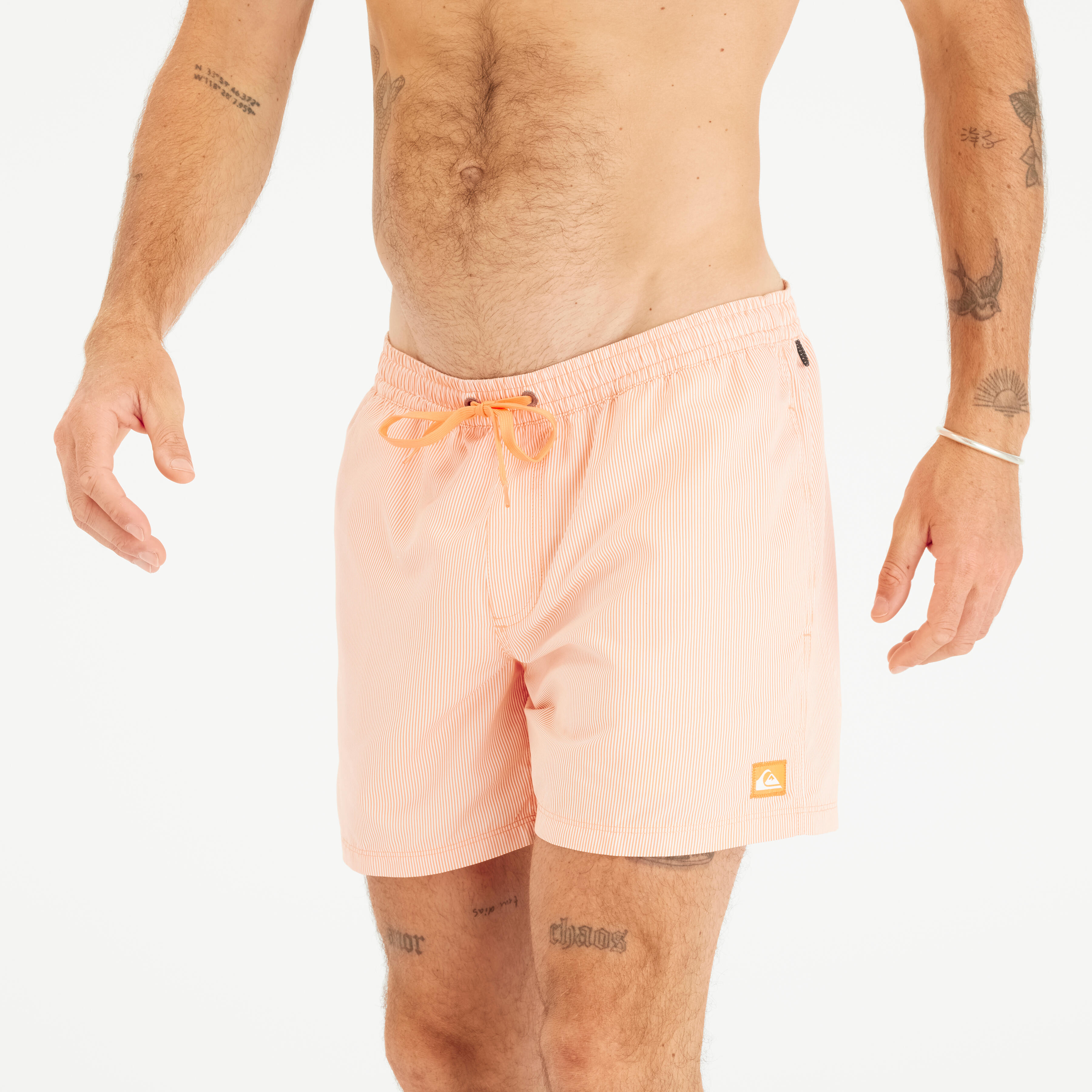 Quiksilver Boardshorts Surfen Herren kurz 15′ Quicksilver Volley Deluxe orange gestreift | 03616751195437 Quiksilver Boardshorts Surfen Herren kurz 15′ Quicksilver Volley Deluxe orange gestreift | 03616751195437
