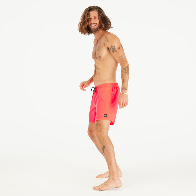 Short de bain court homme - Volley corail