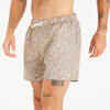 Short de bain surf 100 Court 15" Homme - Camorail Gris cendré