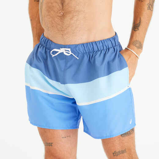 
      Short de bain surf 100 Court 15" Homme - Strippy Bleu
  