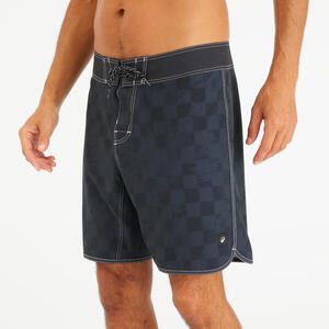 Bañador hombre largo 18" 500 Negro