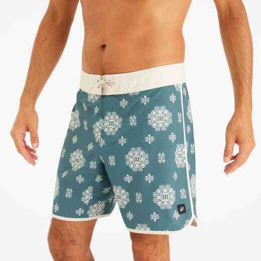 
      Boardshort surf 500 Long 18" Homme - Hyperdrama Granit vert
  