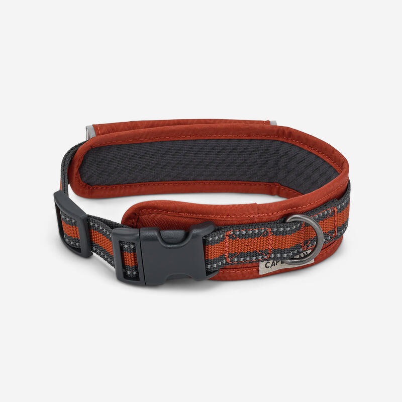 Collier pour chien 500 terracotta