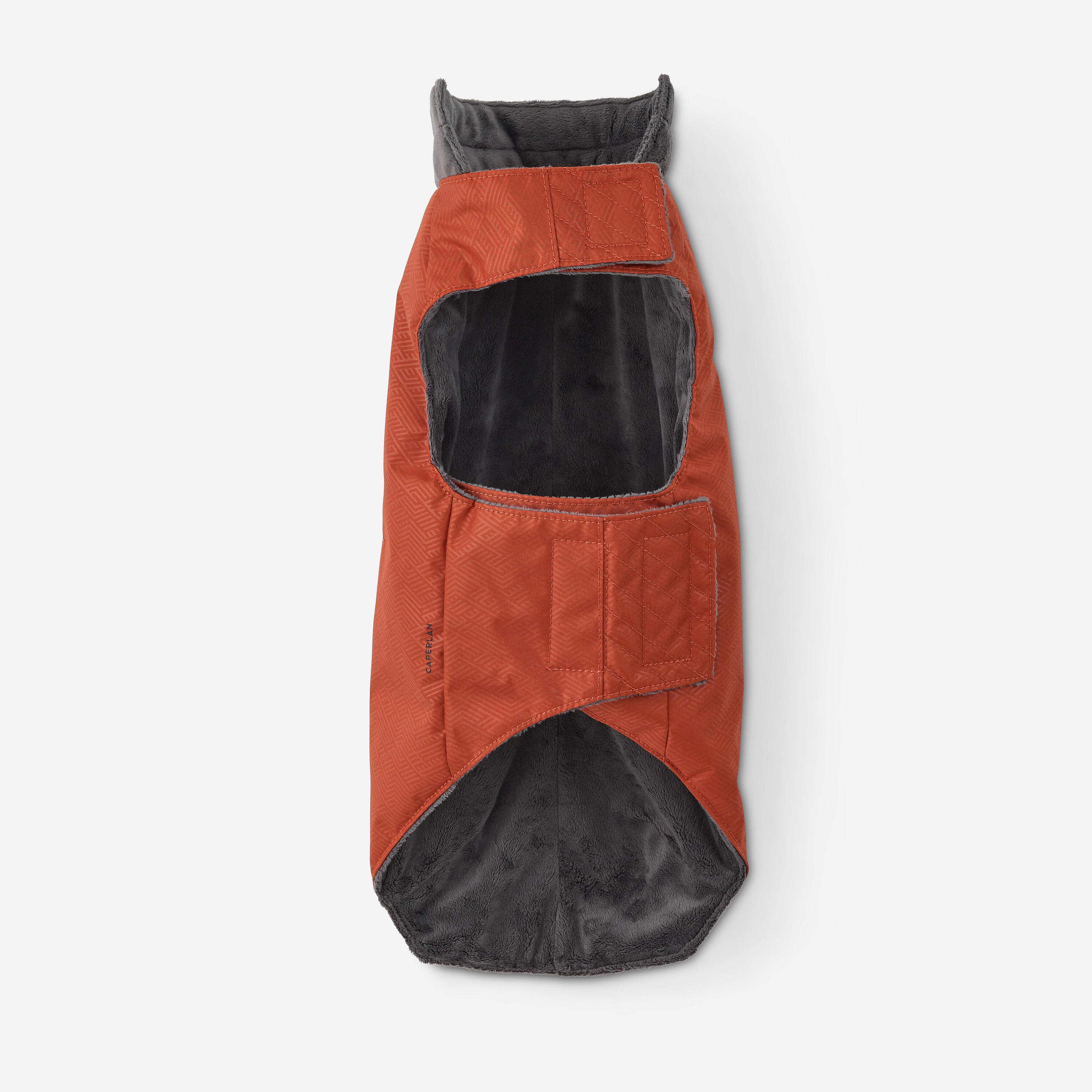 Warm dog waistcoat Terracotta 4/8