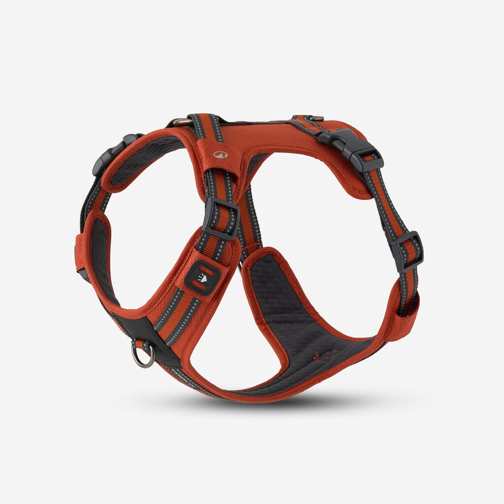Hundegeschirr 500 Outdoor Terrakotta 