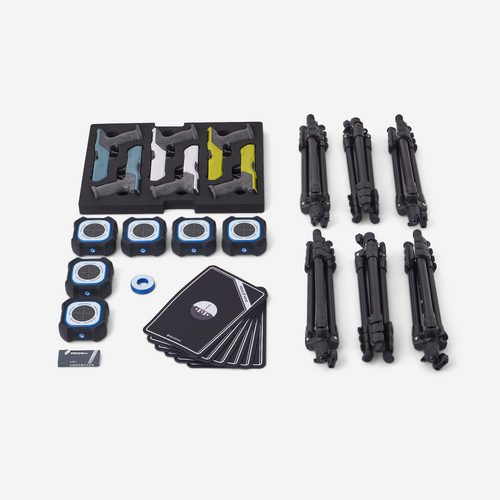 PACK TIR LASER AVEC 6 PISTOLETS, 6 CIBLES, 6 TREPIEDS, 6 TAPIS DE TIR ET VALISE