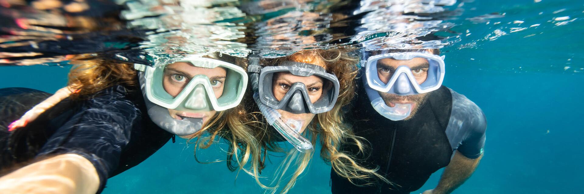 s'équiper pour le snorkeling