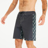 Men’s Boardshorts Surf 500 19" Long - Arch Taow Black
