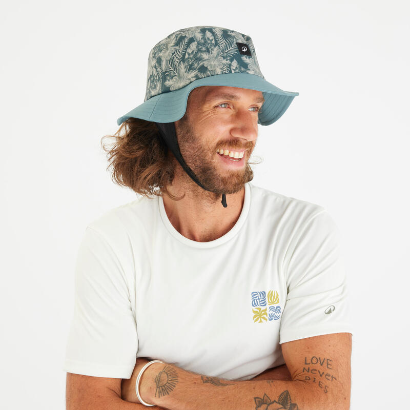 Pălărie bob plajă, 500 Florentic Surfhat Verde
