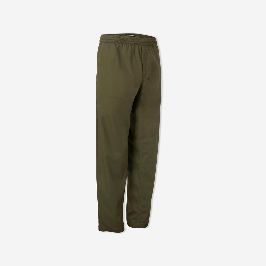 Kaki pantalone za skejtbording CHINO CN500 LIGHT