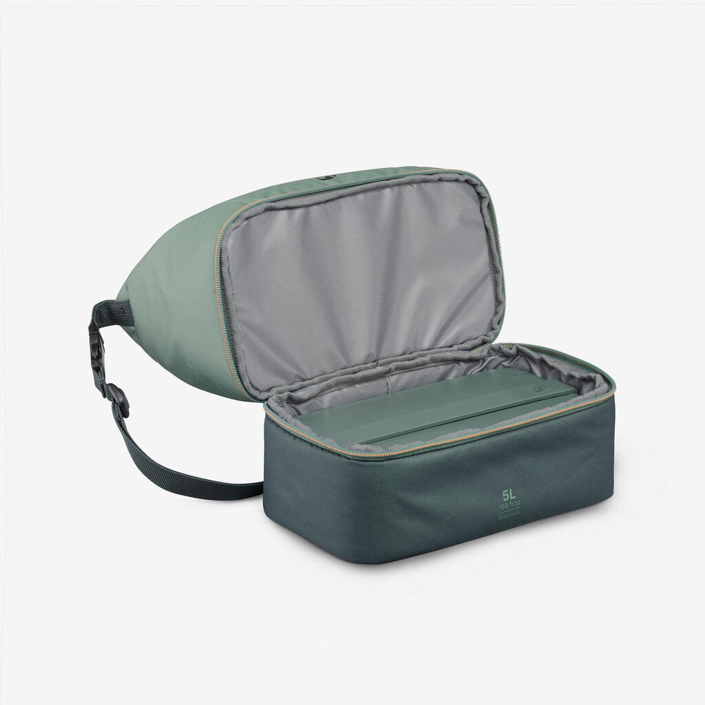 5 L insulated lunchbox 100 with 1 L plastic food storage container included