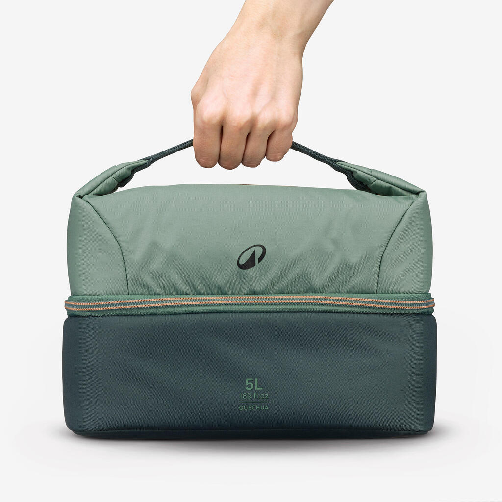 Lunchbox 100 isotherme 5L avec boîte alimentaire 1L en plastique incluse