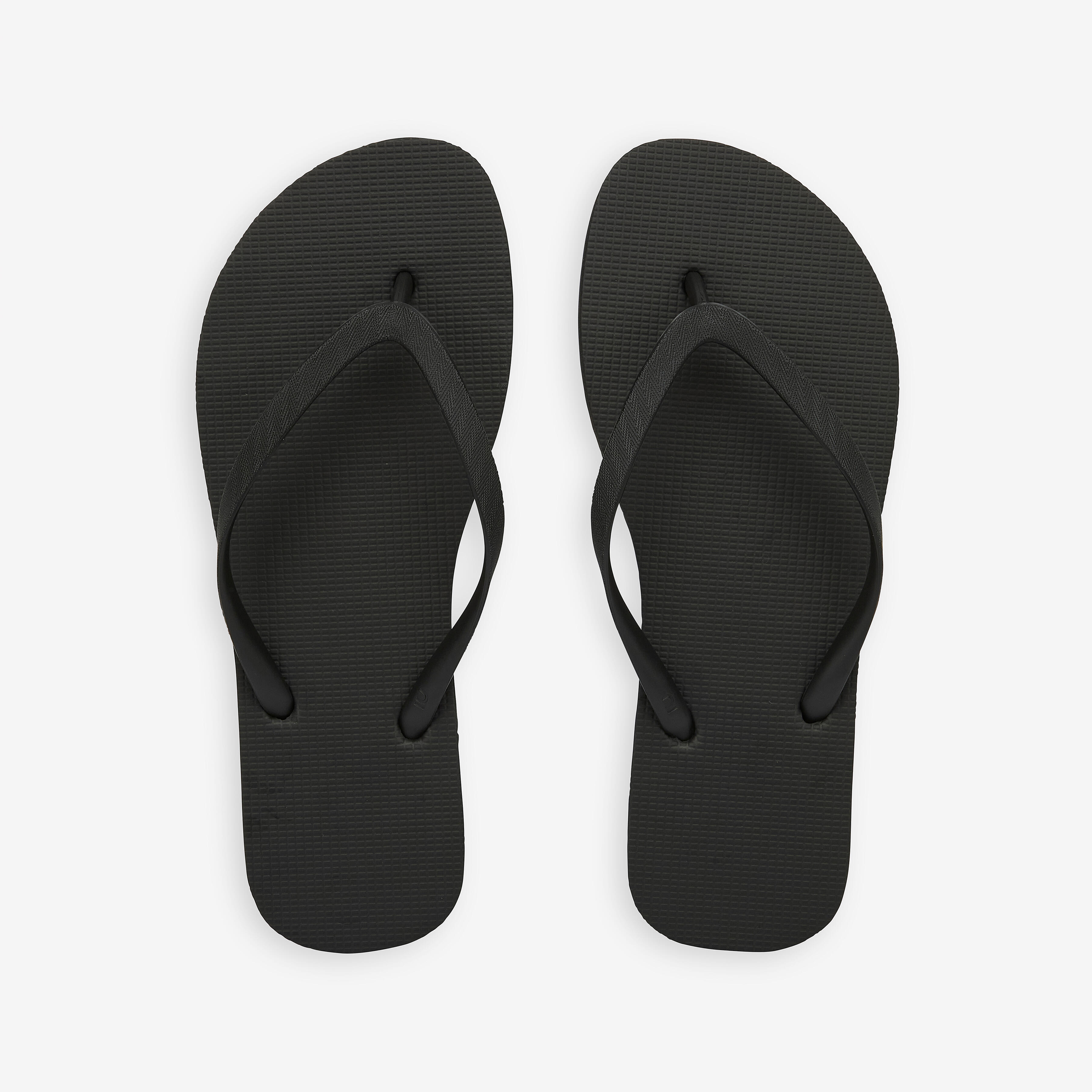 Women's Flip-Flops - TO 100 Black - OLAIAN
