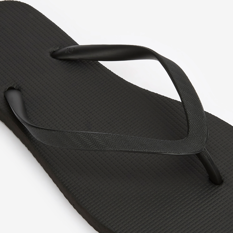 Tongs Femme 100 noir pour les clubs et collectivités Decathlon Pro