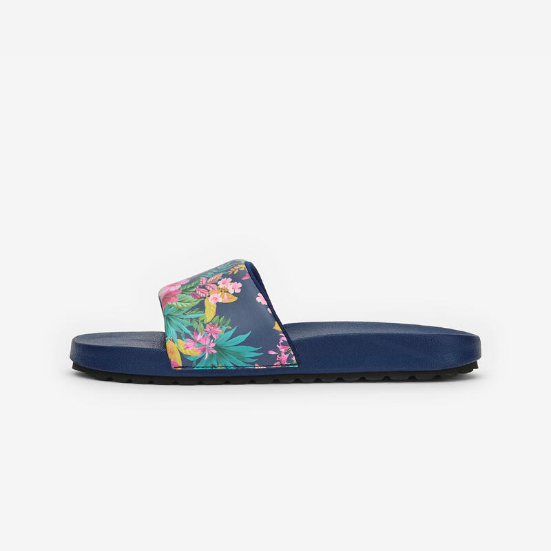Claquettes Femme - 550 Bora bleu marine