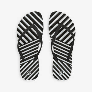Women’s flip-flops - 120 Transat black & white