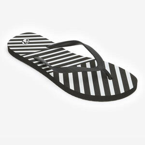 Chanclas 120 Transat Mujer Negro-Blanco