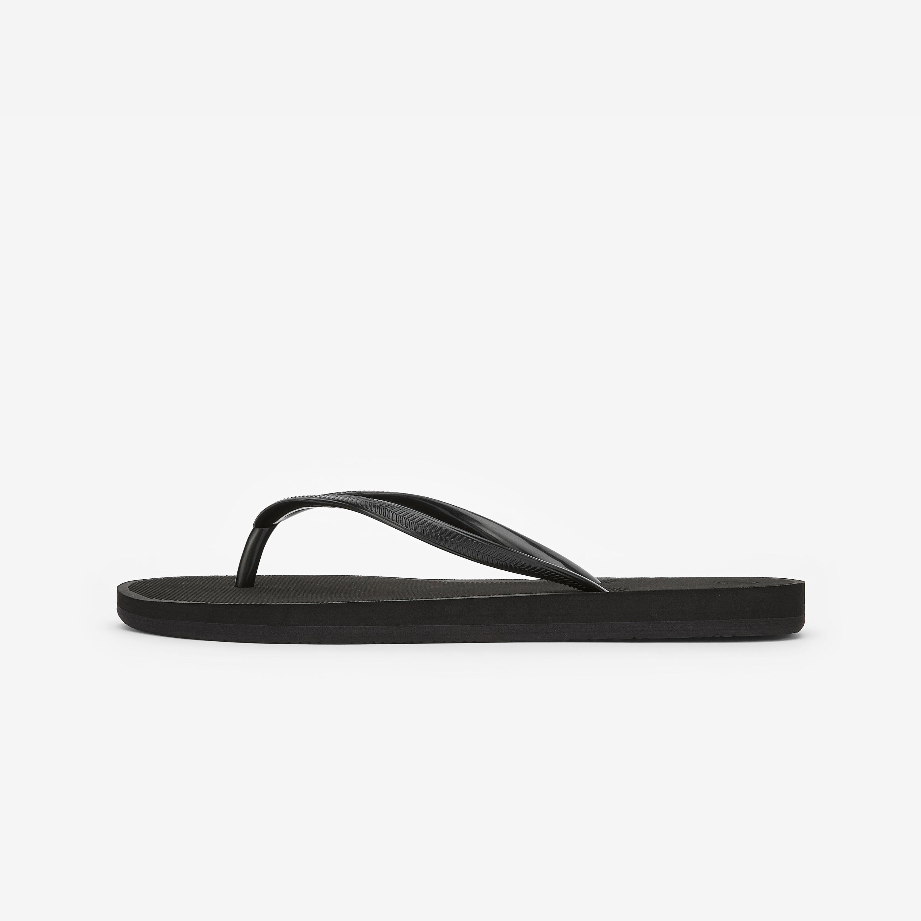 Damesteenslippers 500 zwart 2/4