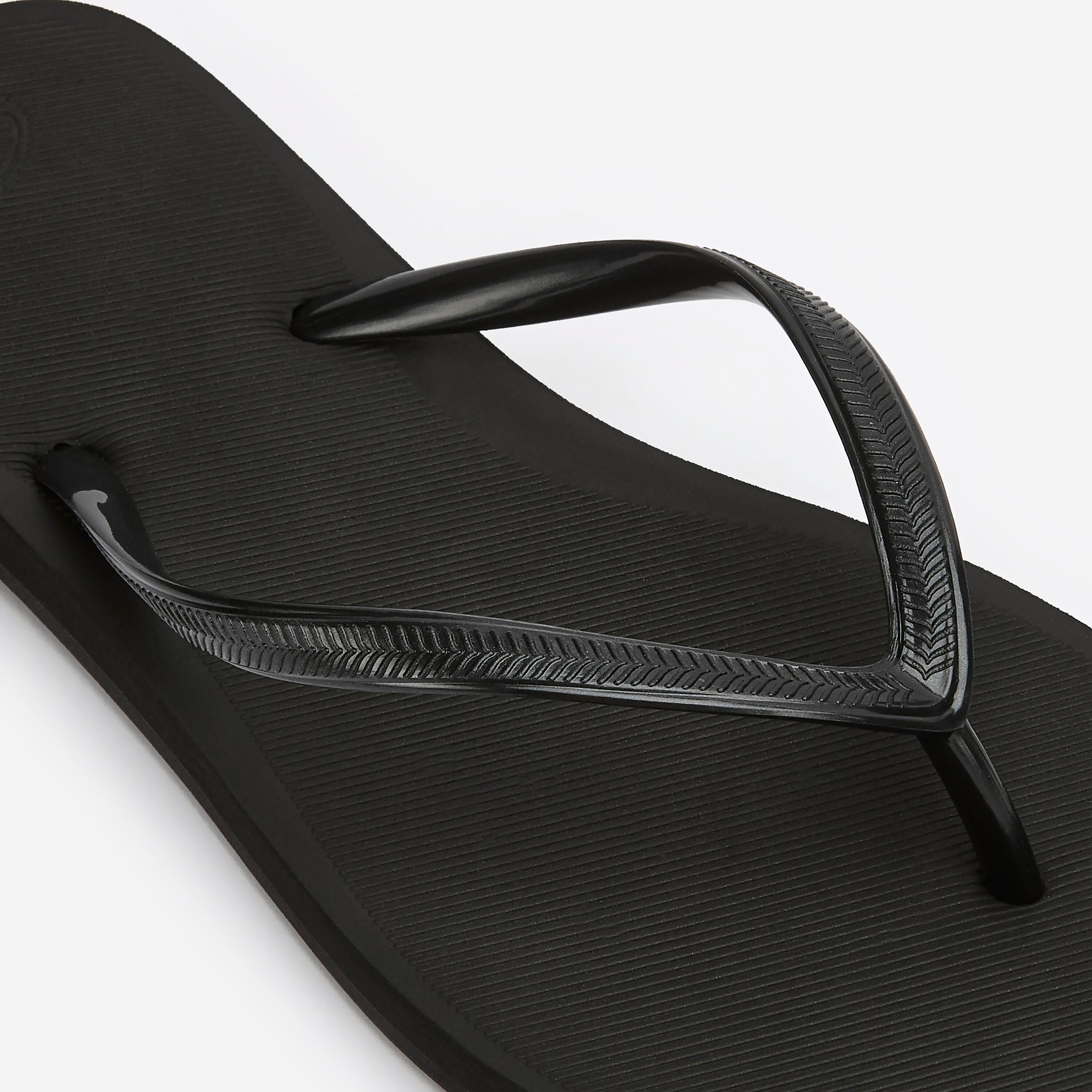 Damesteenslippers 500 zwart 4/4