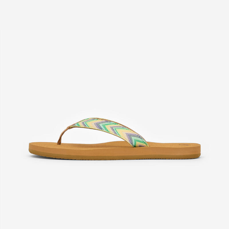 Tongs 550 Femme - Raffi marron camel